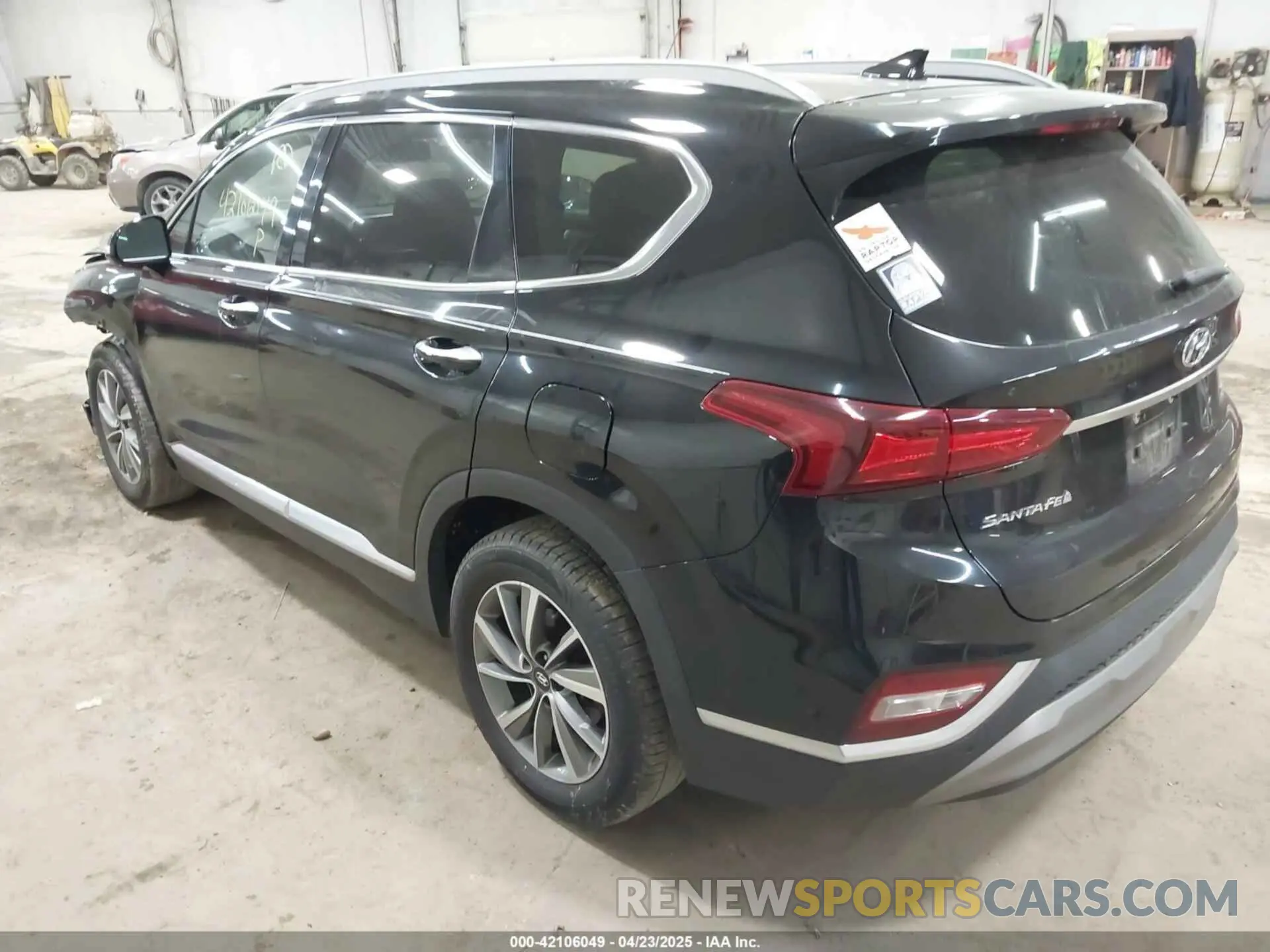 3 Фотография поврежденного автомобиля 5NMS3CAD8LH220929 HYUNDAI SANTA FE 2020
