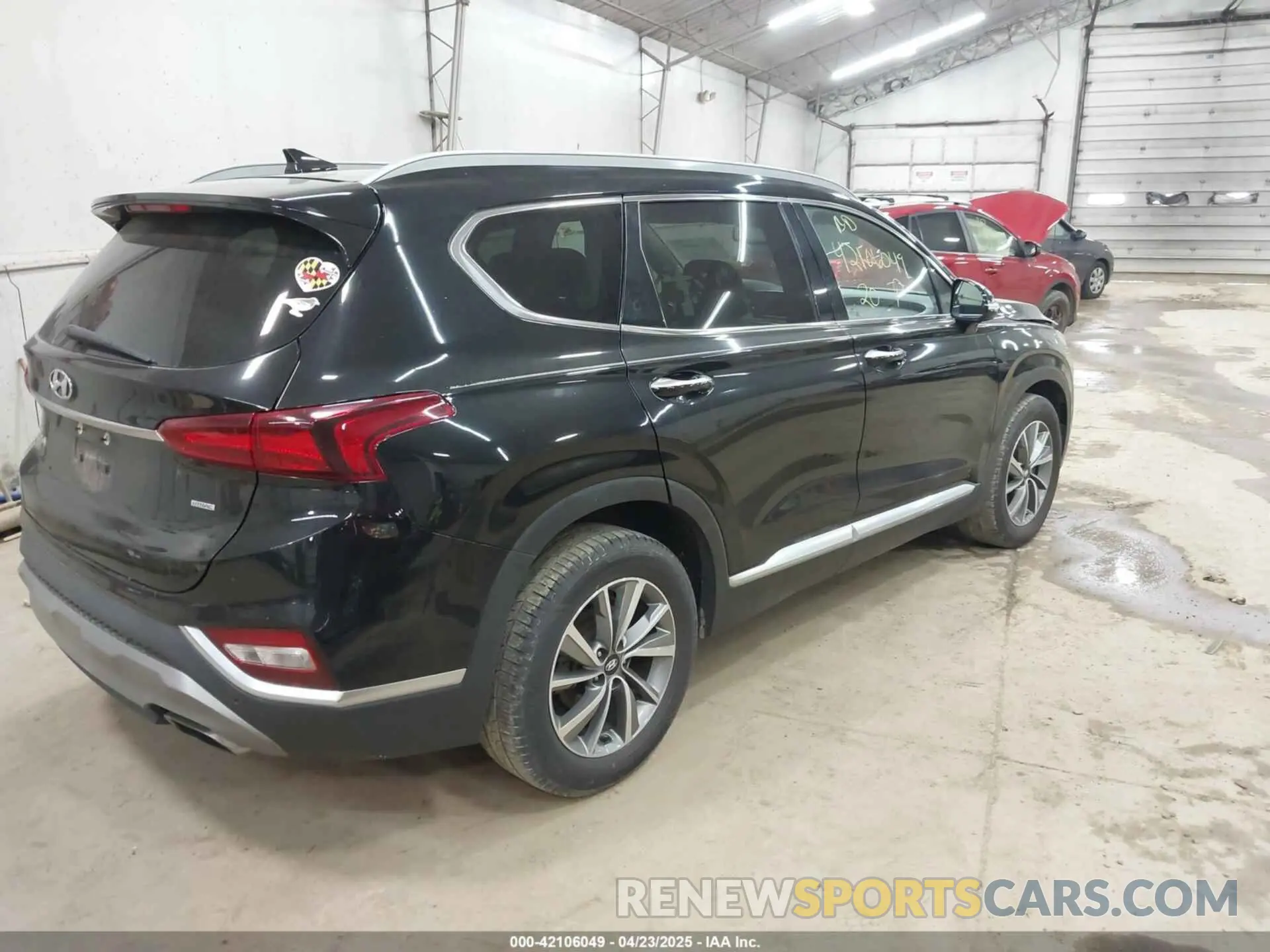 4 Фотография поврежденного автомобиля 5NMS3CAD8LH220929 HYUNDAI SANTA FE 2020