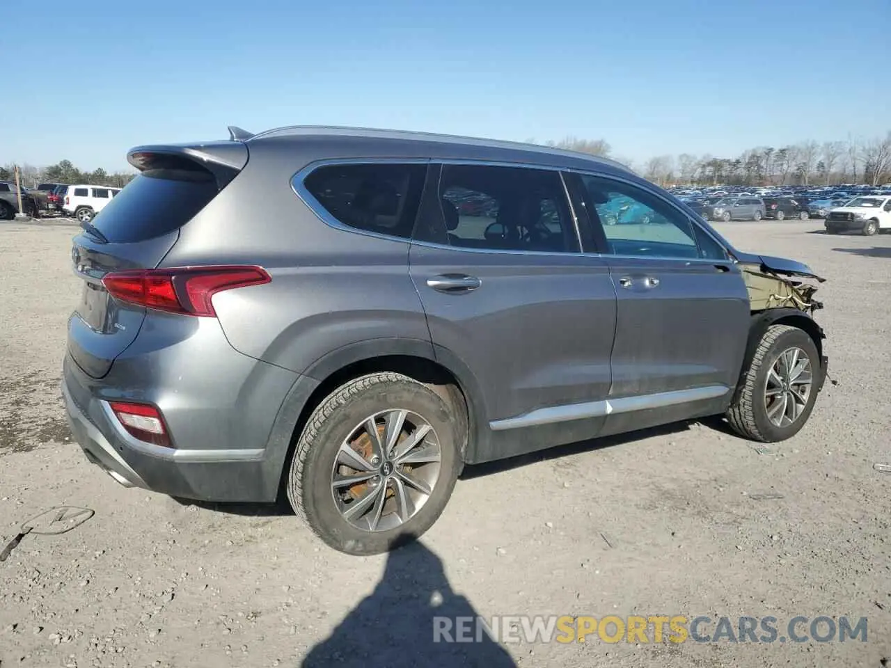 3 Photograph of a damaged car 5NMS3CAD9LH163995 HYUNDAI SANTA FE 2020