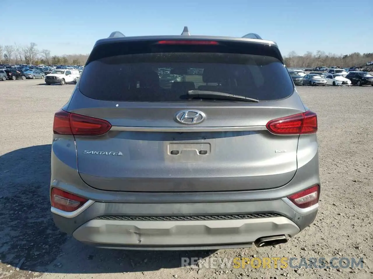 6 Photograph of a damaged car 5NMS3CAD9LH163995 HYUNDAI SANTA FE 2020