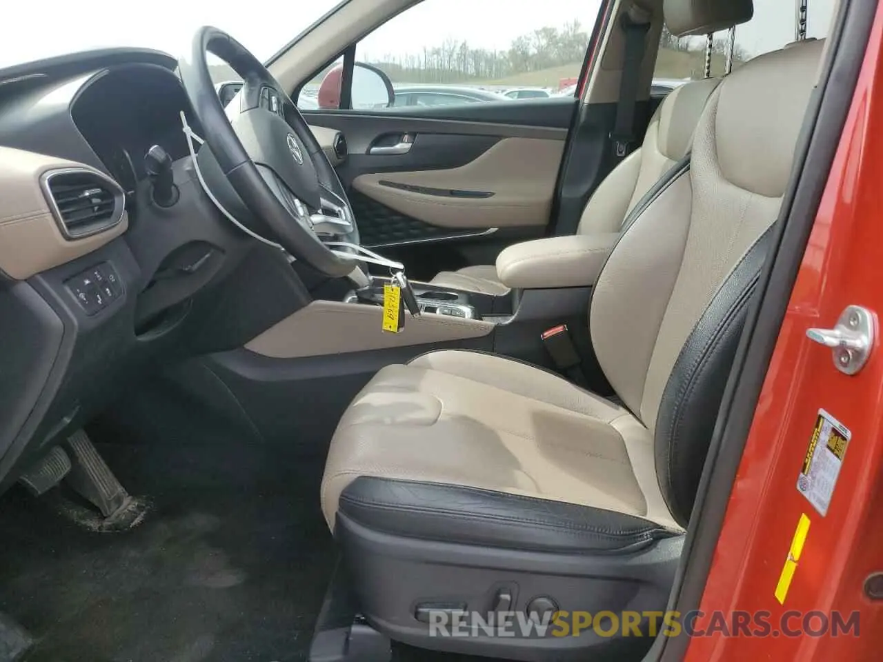 7 Фотография поврежденного автомобиля 5NMS3CAD9LH276300 HYUNDAI SANTA FE 2020