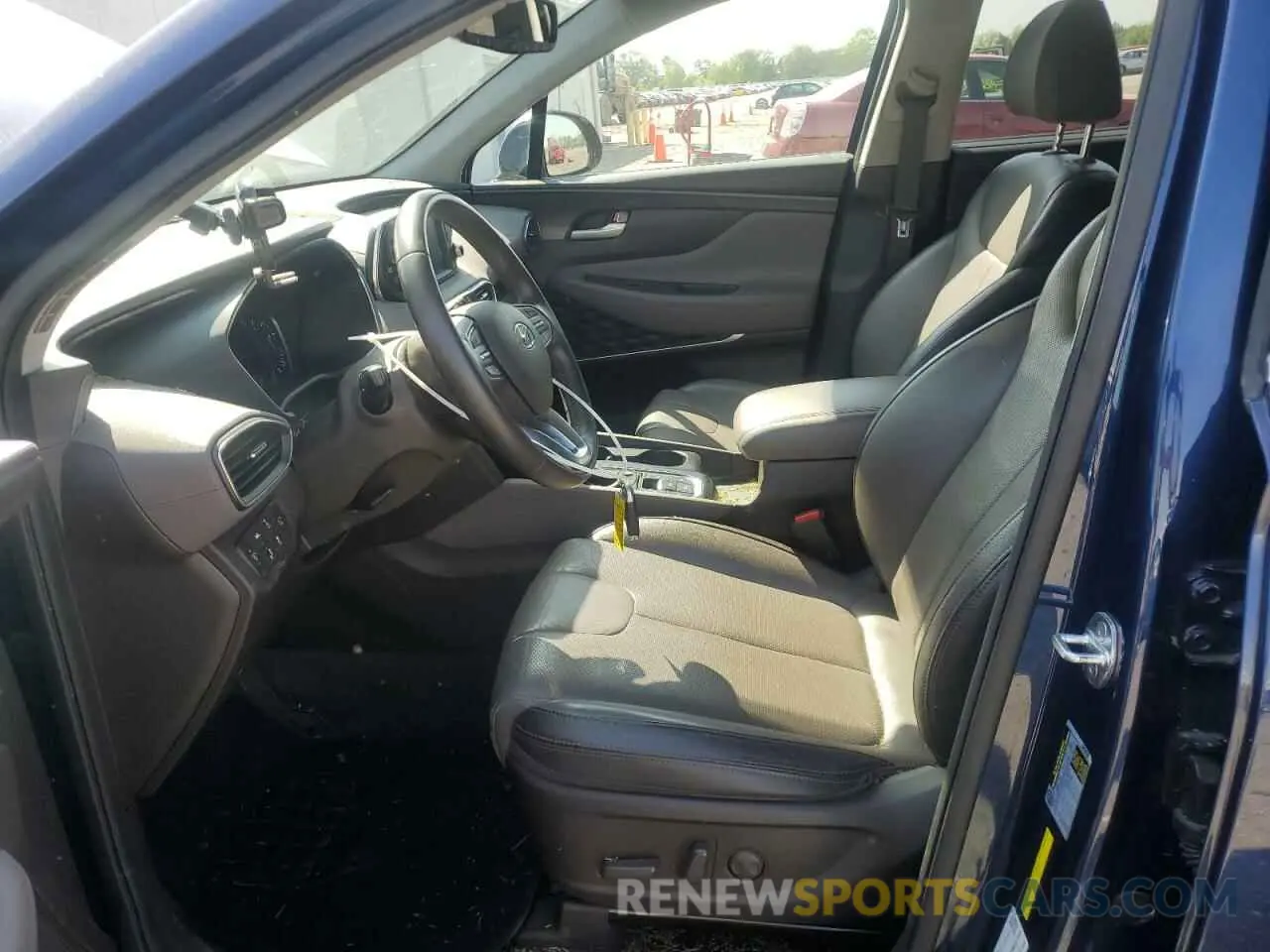 7 Фотография поврежденного автомобиля 5NMS3CAD9LH297485 HYUNDAI SANTA FE 2020