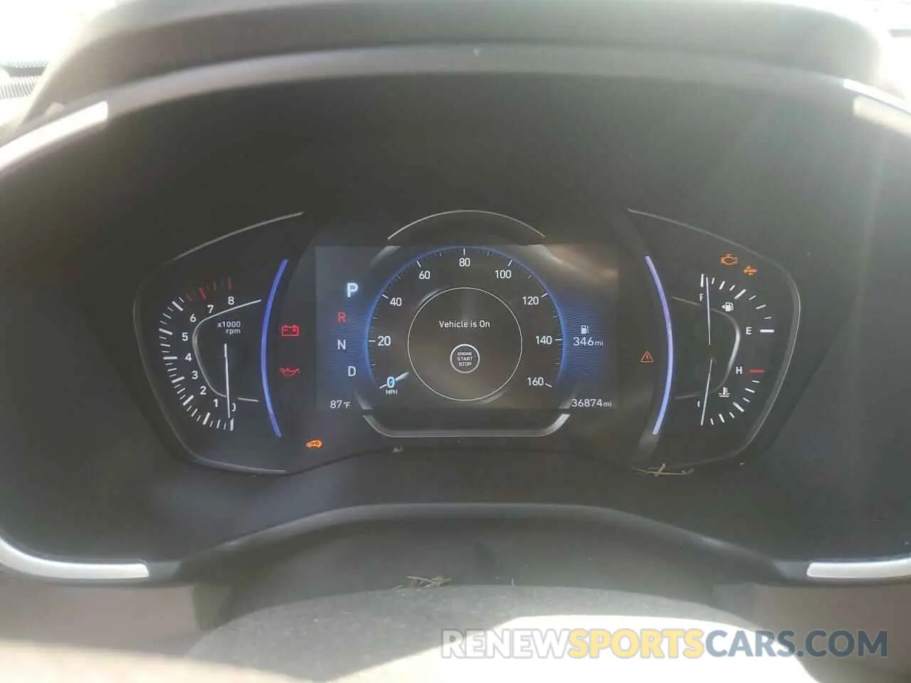 9 Фотография поврежденного автомобиля 5NMS3CAD9LH297485 HYUNDAI SANTA FE 2020