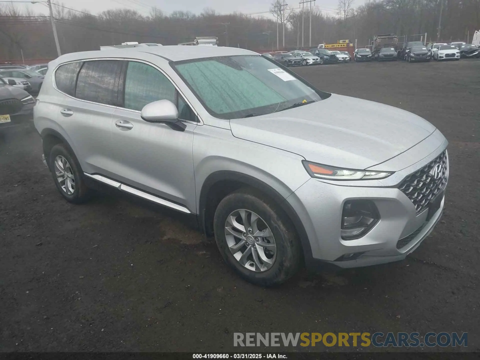 1 Photograph of a damaged car 5NMS3CADOLH164601 HYUNDAI SANTA FE 2020