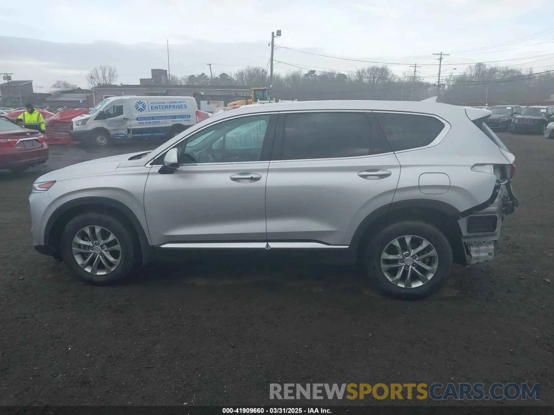 14 Photograph of a damaged car 5NMS3CADOLH164601 HYUNDAI SANTA FE 2020
