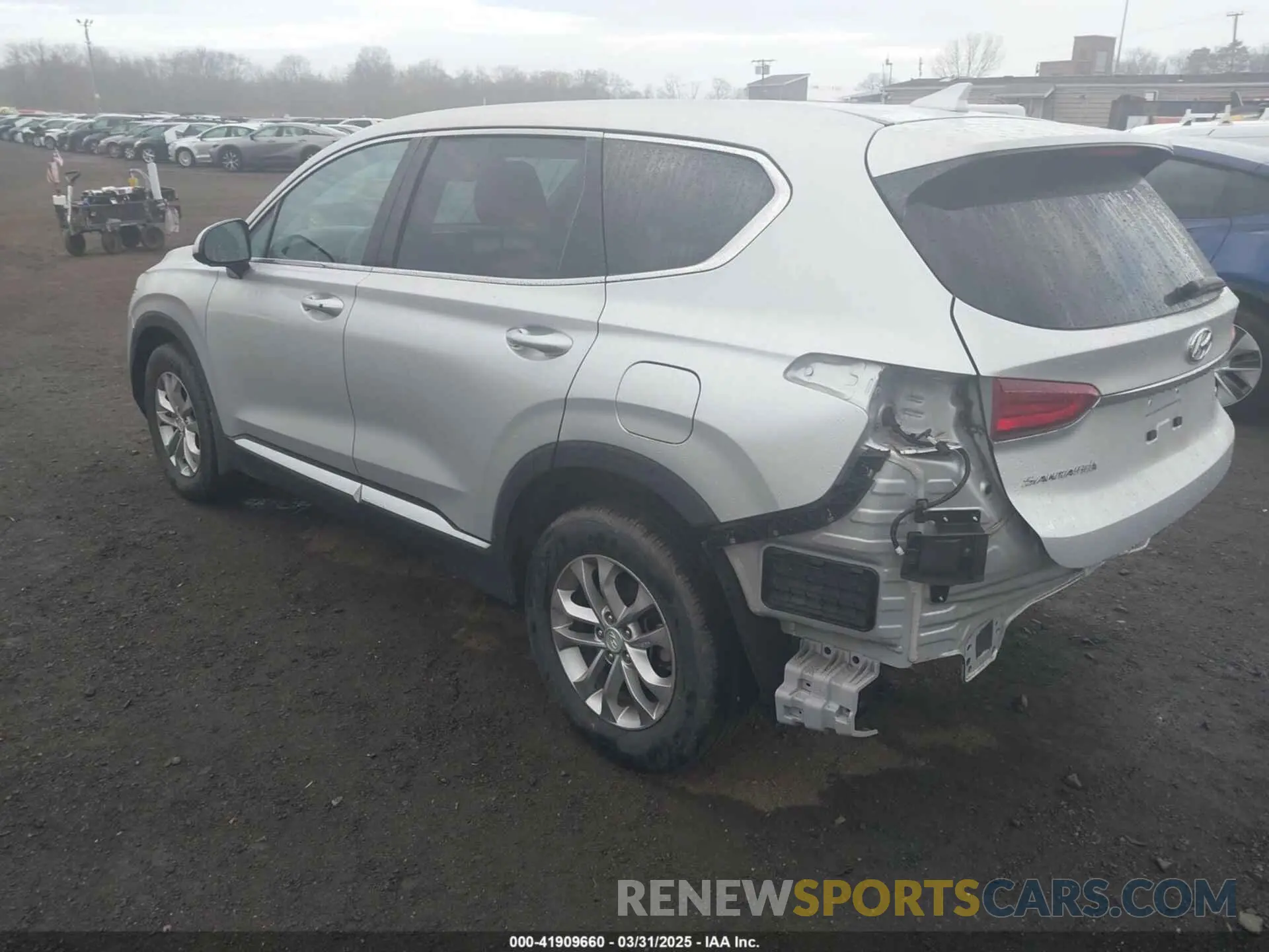 3 Photograph of a damaged car 5NMS3CADOLH164601 HYUNDAI SANTA FE 2020
