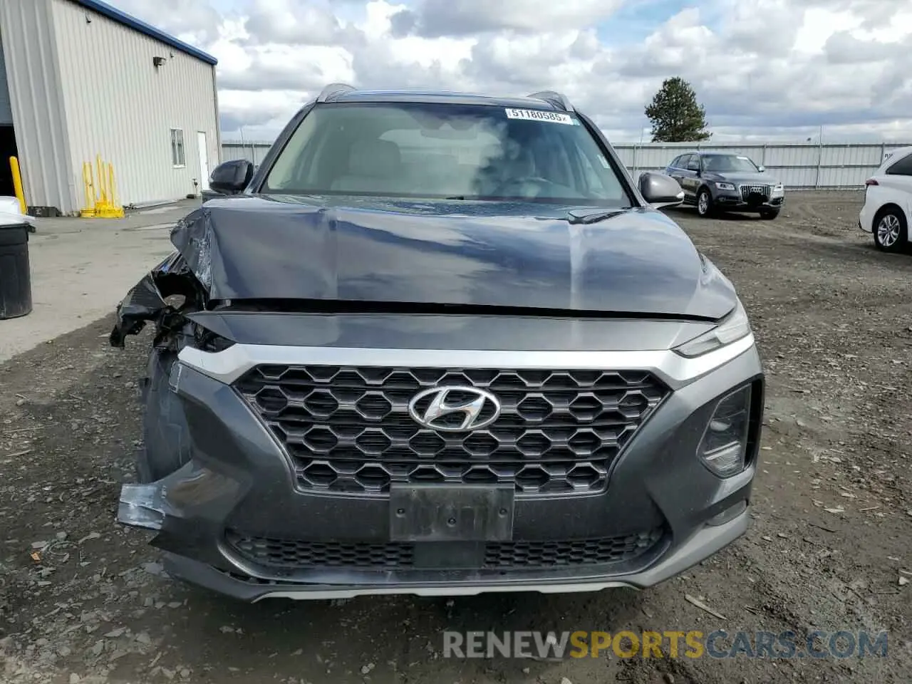 5 Photograph of a damaged car 5NMS3CADXLH219569 HYUNDAI SANTA FE 2020