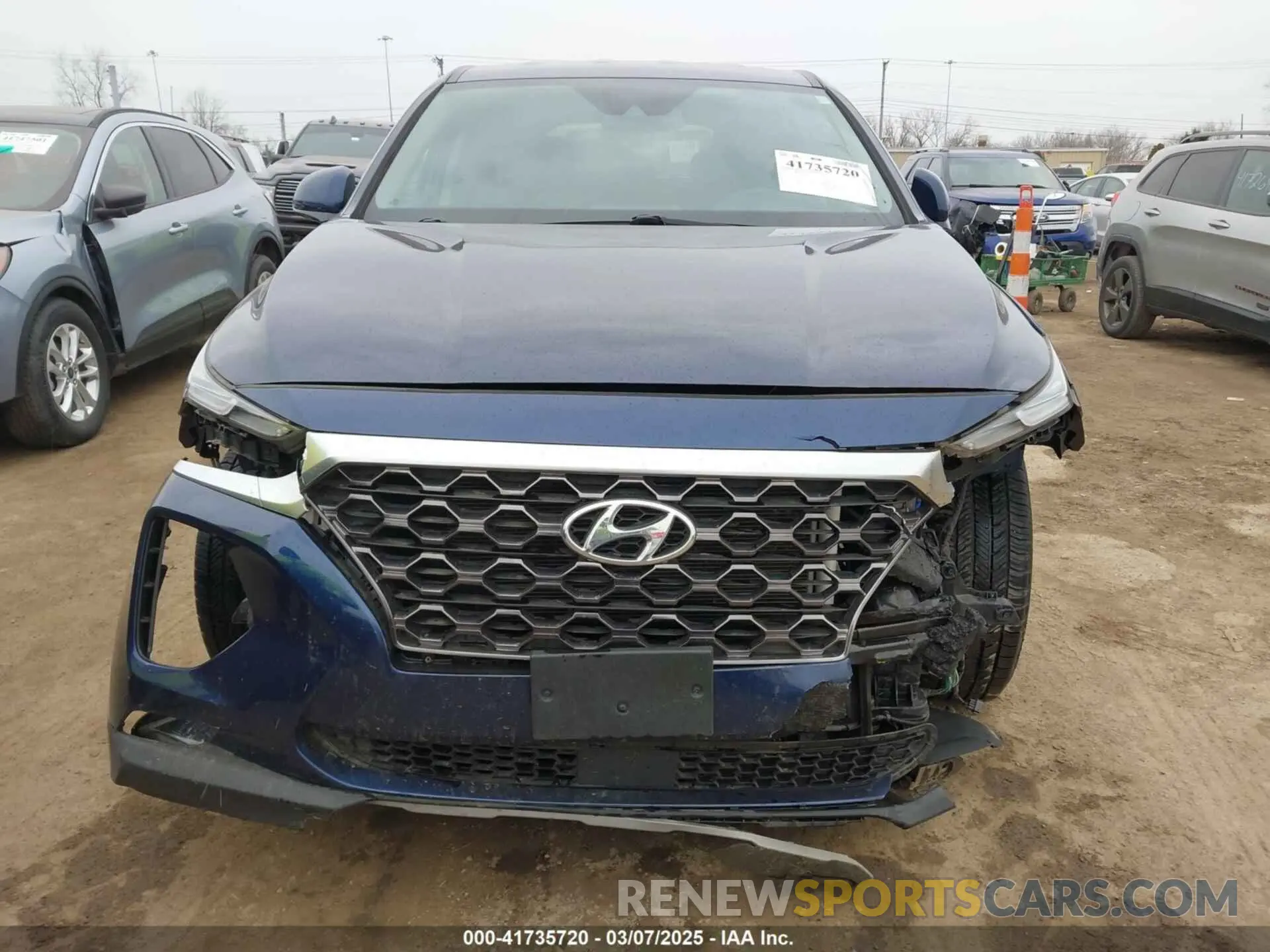 12 Фотография поврежденного автомобиля 5NMS3CADXLH237148 HYUNDAI SANTA FE 2020