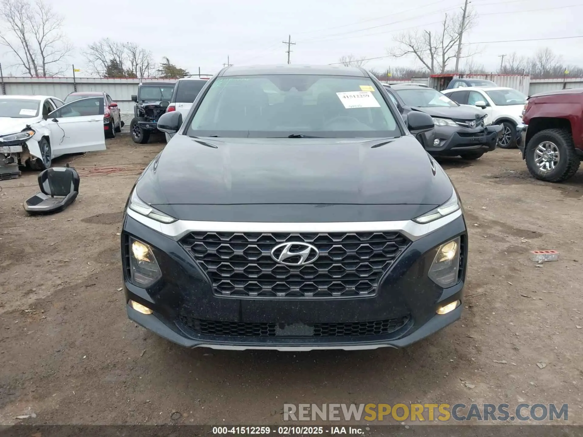 13 Photograph of a damaged car 5NMS3CADXLH238994 HYUNDAI SANTA FE 2020