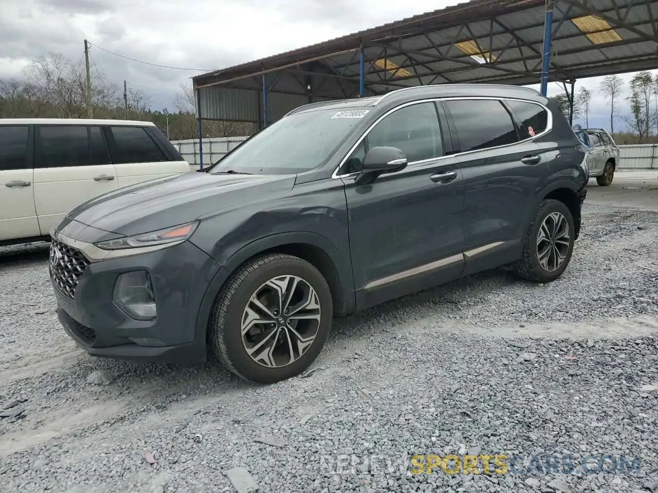 1 Photograph of a damaged car 5NMS53AA3LH225617 HYUNDAI SANTA FE 2020
