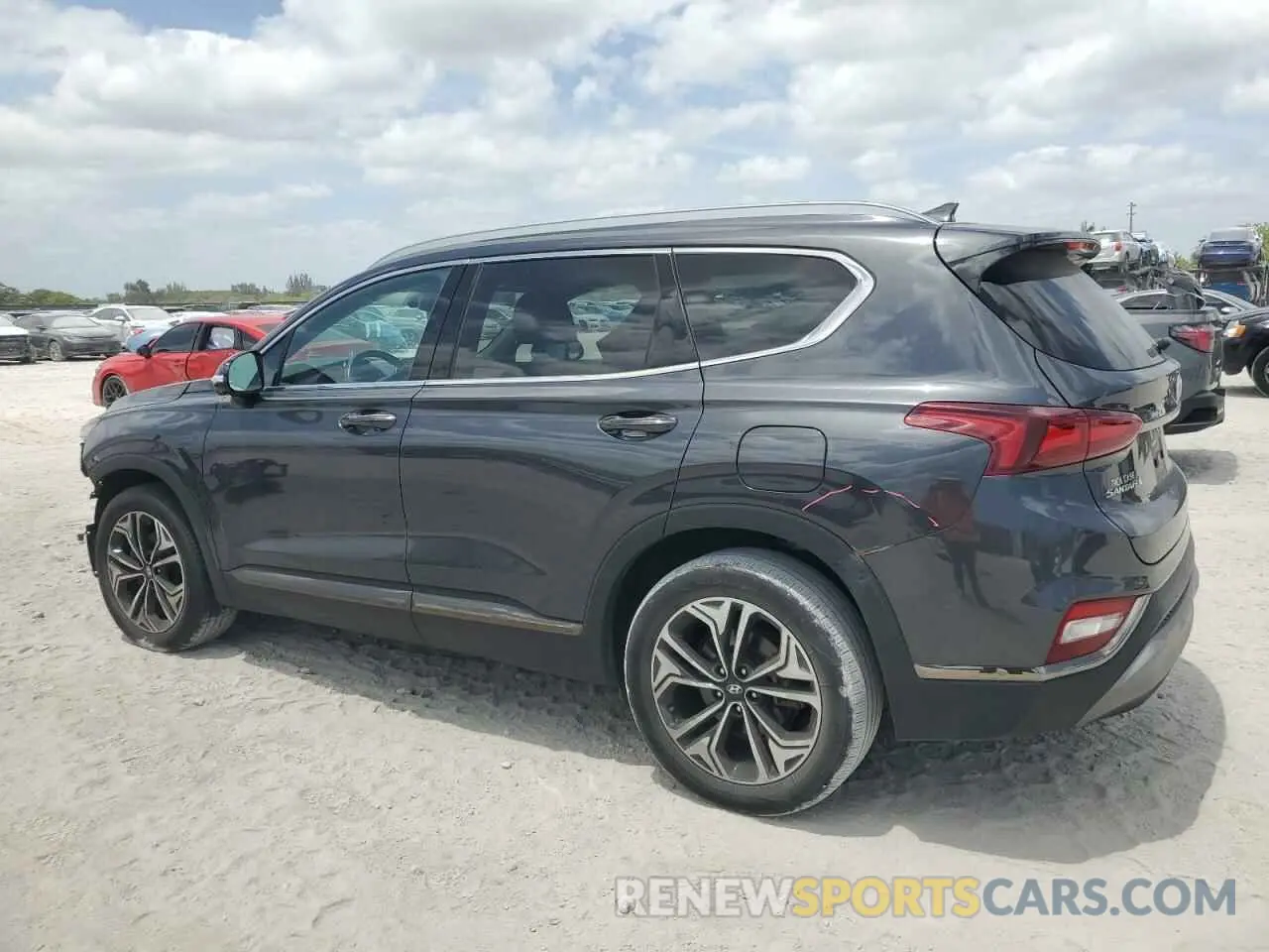 2 Photograph of a damaged car 5NMS53AA4LH276222 HYUNDAI SANTA FE 2020