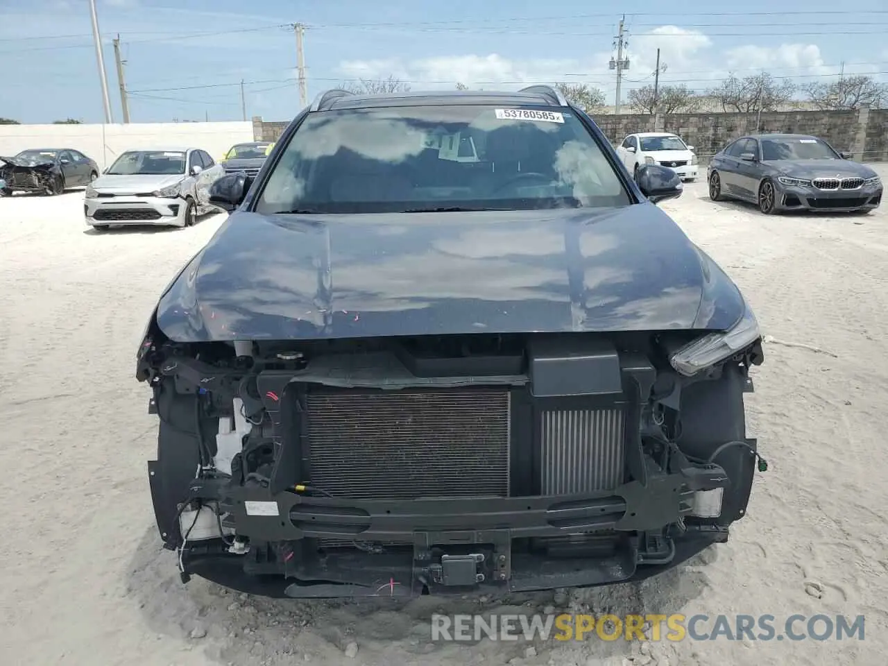 5 Photograph of a damaged car 5NMS53AA4LH276222 HYUNDAI SANTA FE 2020
