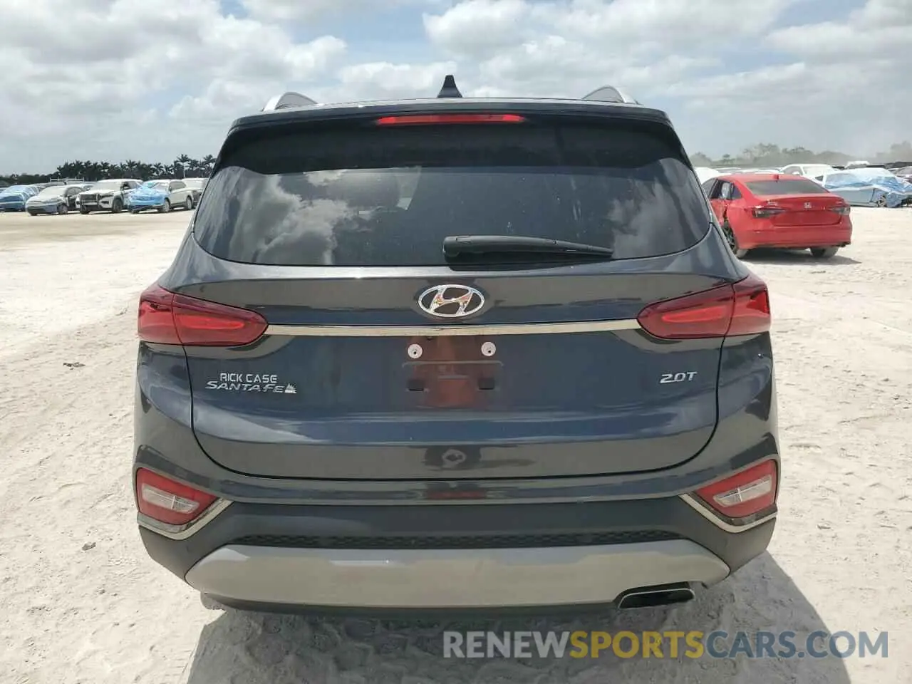 6 Photograph of a damaged car 5NMS53AA4LH276222 HYUNDAI SANTA FE 2020