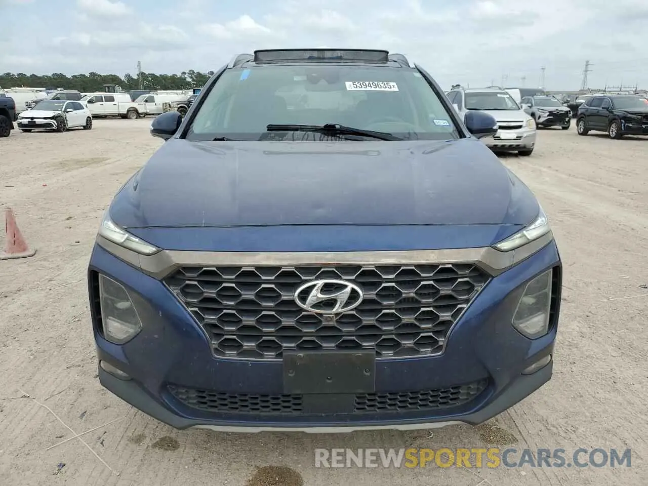 5 Photograph of a damaged car 5NMS53AA6LH225501 HYUNDAI SANTA FE 2020