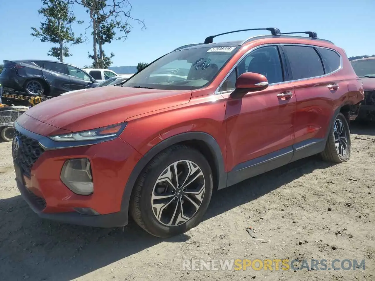 1 Photograph of a damaged car 5NMS53AA7LH171769 HYUNDAI SANTA FE 2020