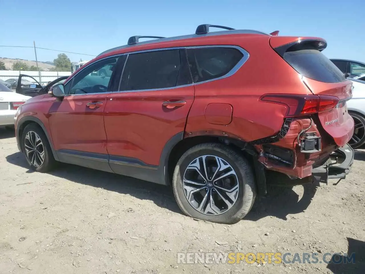 2 Photograph of a damaged car 5NMS53AA7LH171769 HYUNDAI SANTA FE 2020