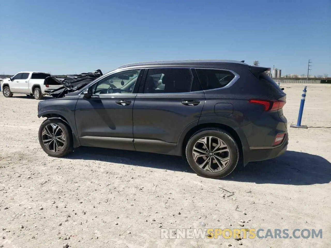 2 Photograph of a damaged car 5NMS53AA8LH275641 HYUNDAI SANTA FE 2020