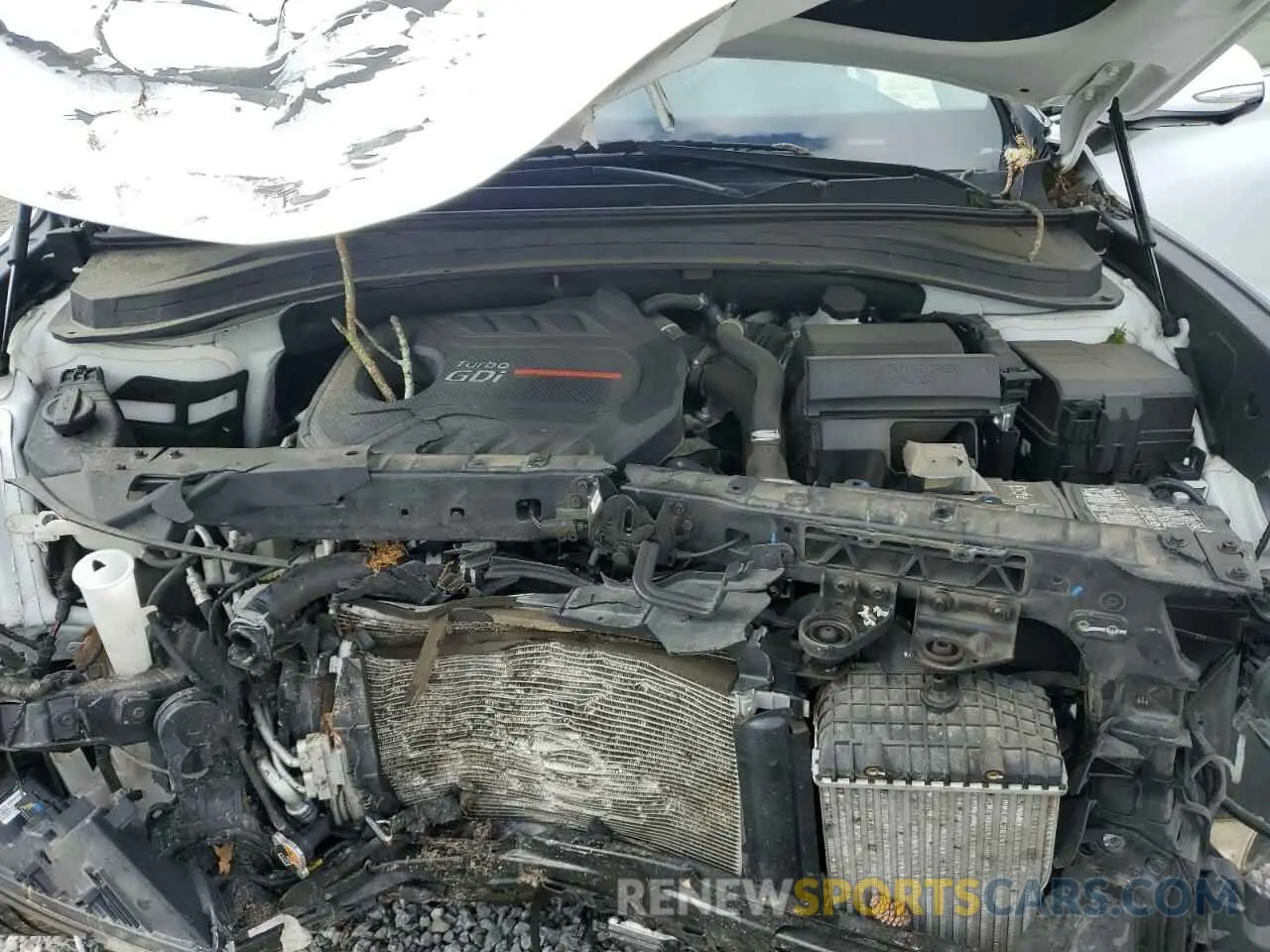 11 Photograph of a damaged car 5NMS53AA9LH284283 HYUNDAI SANTA FE 2020