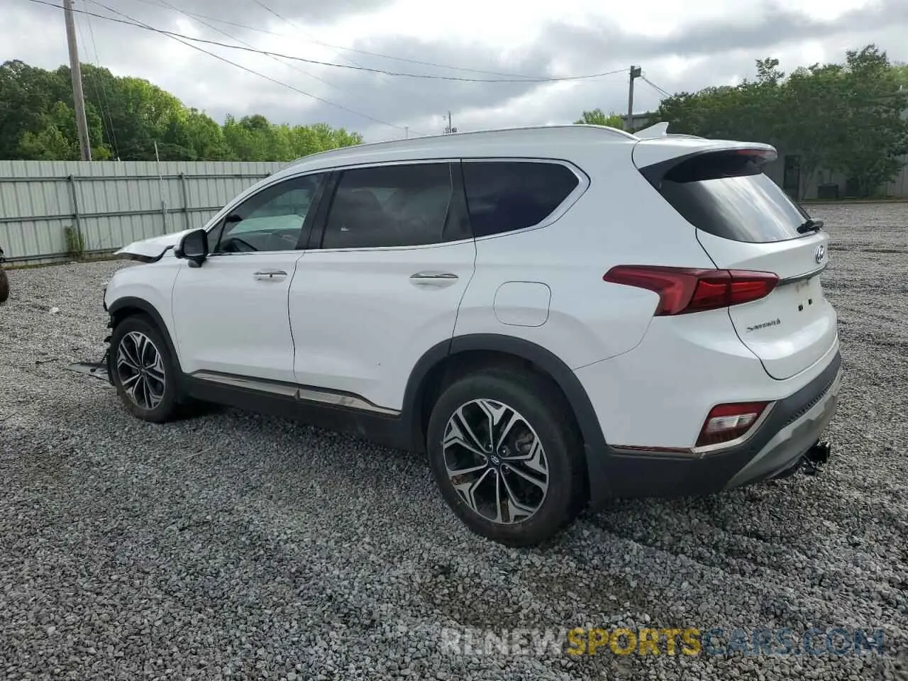 2 Photograph of a damaged car 5NMS53AA9LH284283 HYUNDAI SANTA FE 2020