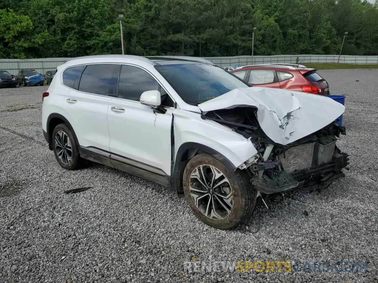4 Photograph of a damaged car 5NMS53AA9LH284283 HYUNDAI SANTA FE 2020