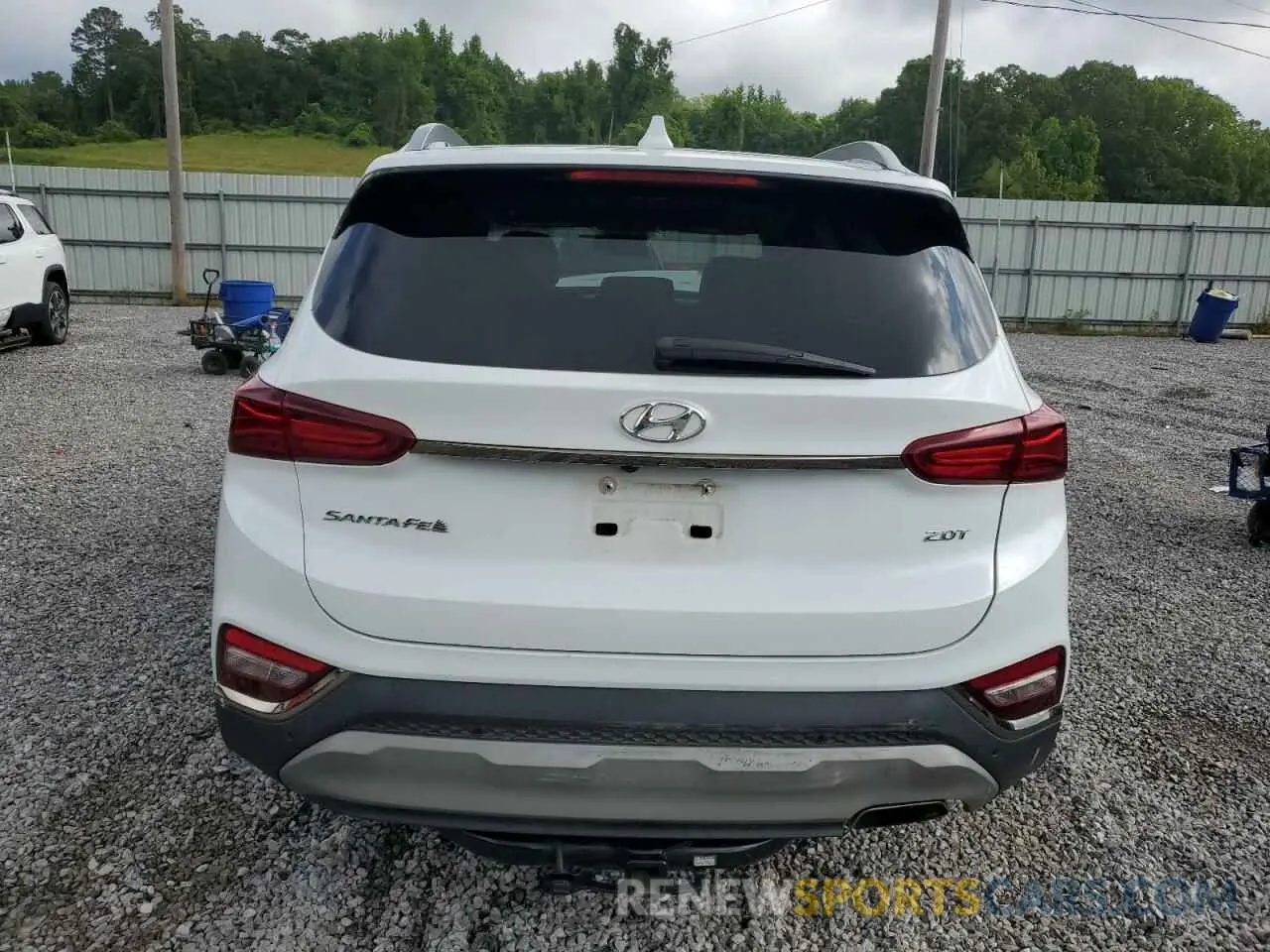 6 Photograph of a damaged car 5NMS53AA9LH284283 HYUNDAI SANTA FE 2020