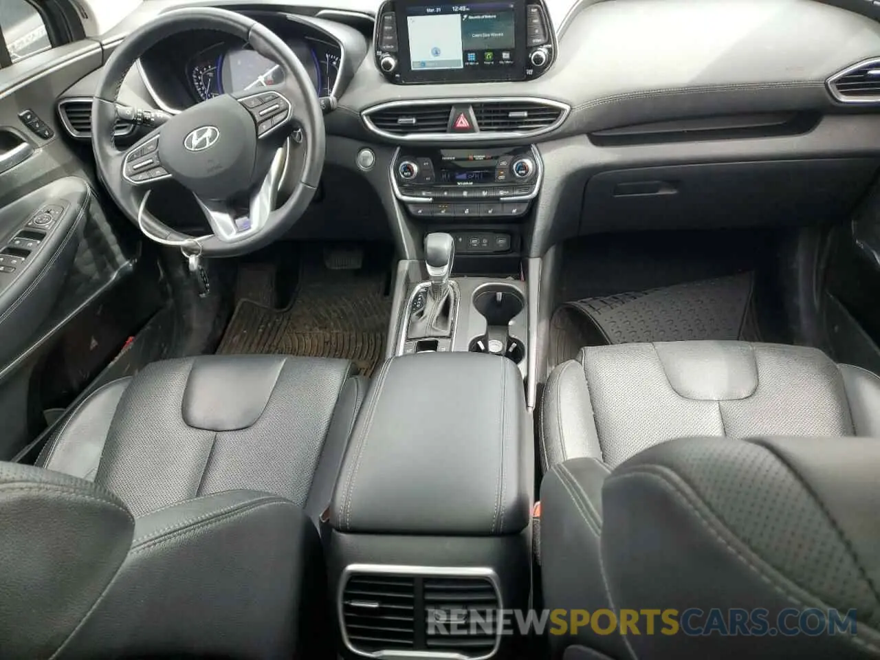8 Фотография поврежденного автомобиля 5NMS53AD0LH296316 HYUNDAI SANTA FE 2020
