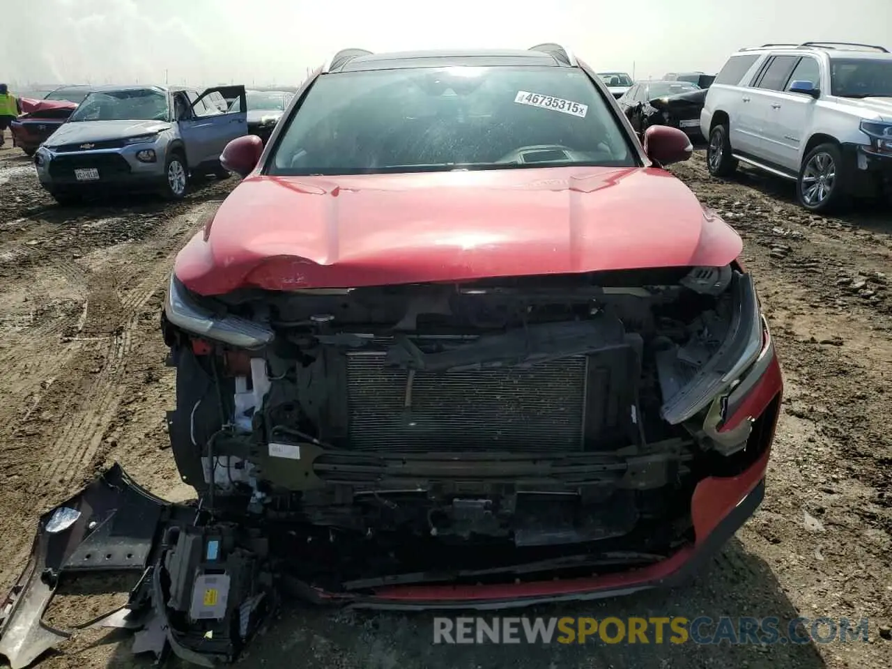 5 Photograph of a damaged car 5NMS53AD1LH234598 HYUNDAI SANTA FE 2020