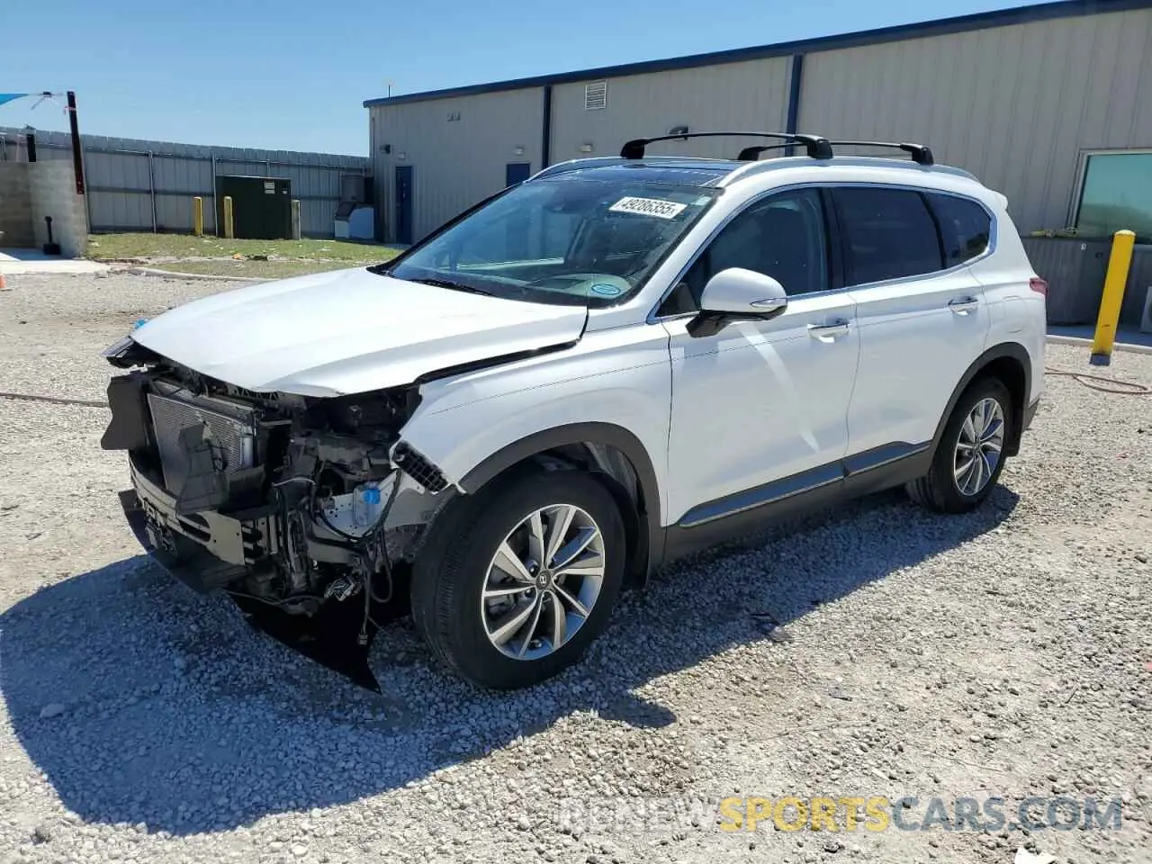 1 Photograph of a damaged car 5NMS53AD2LH235470 HYUNDAI SANTA FE 2020