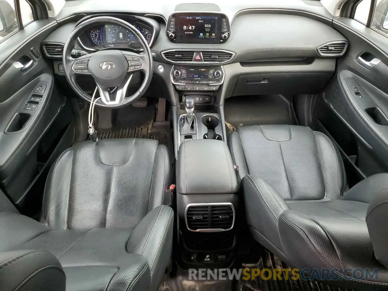 8 Photograph of a damaged car 5NMS53AD3LH271720 HYUNDAI SANTA FE 2020