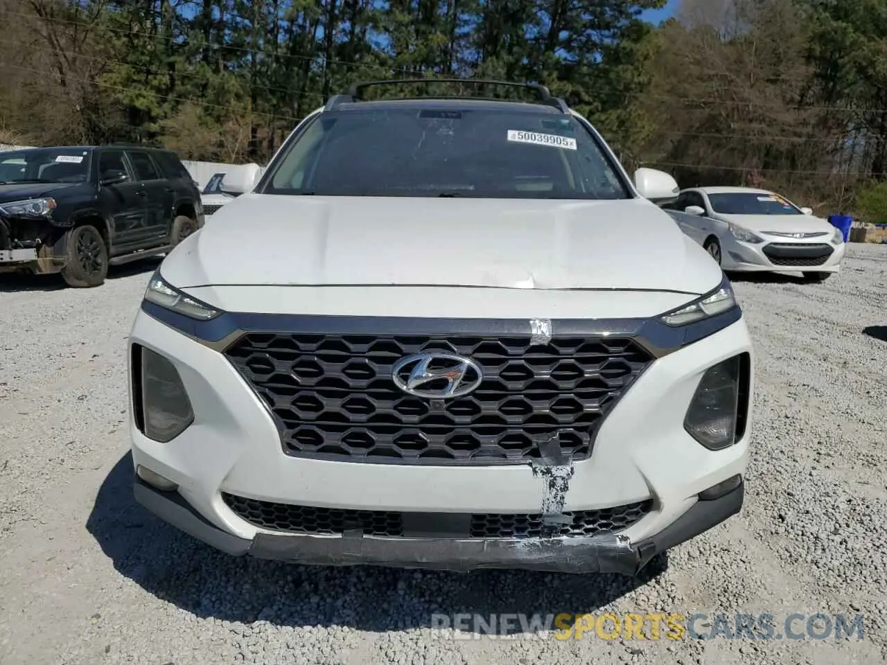 5 Photograph of a damaged car 5NMS53AD8LH182080 HYUNDAI SANTA FE 2020