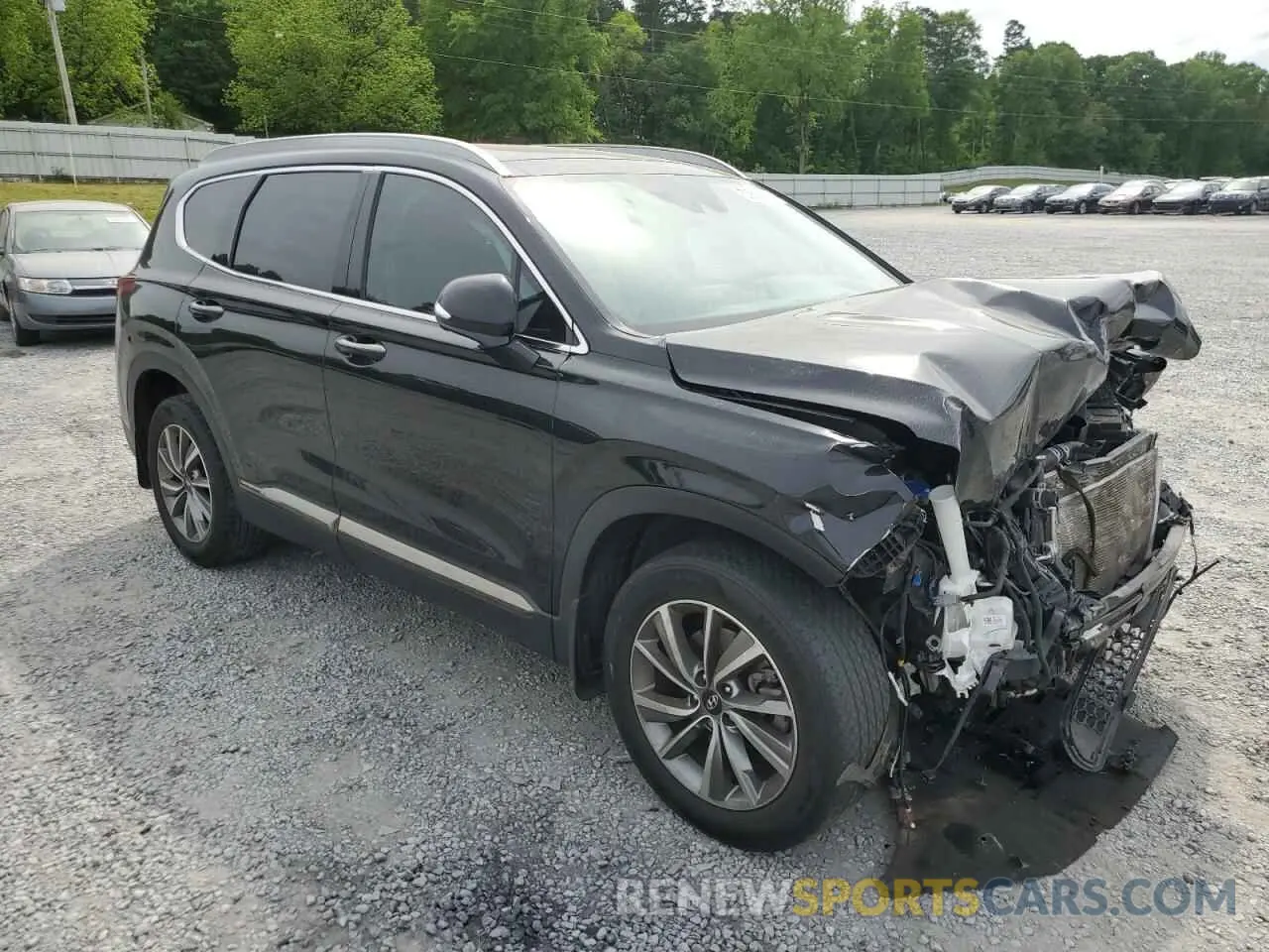 4 Photograph of a damaged car 5NMS53AD8LH247302 HYUNDAI SANTA FE 2020