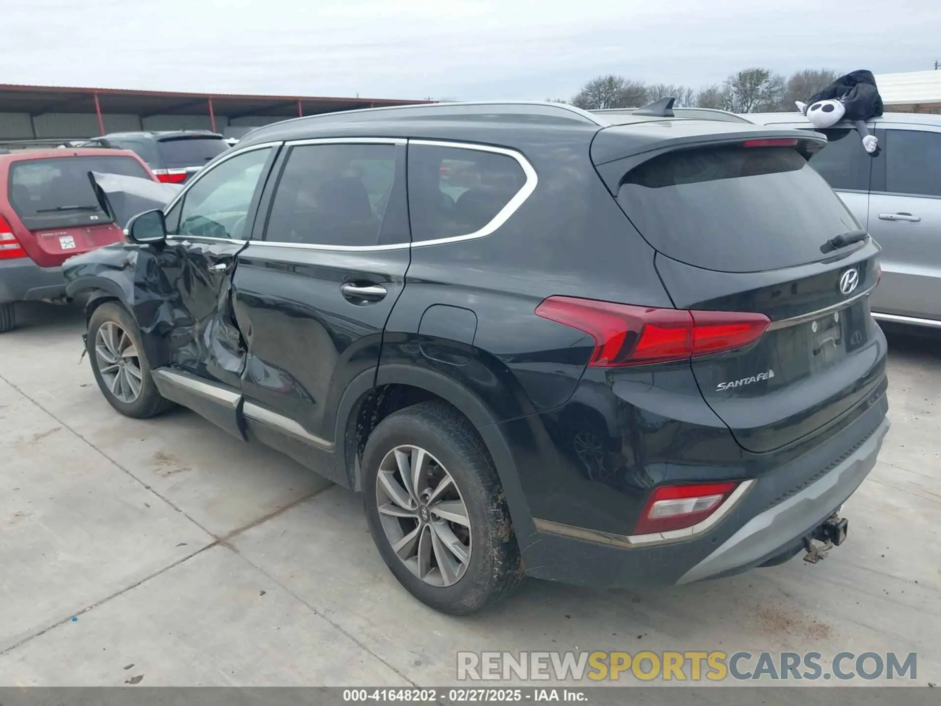 3 Photograph of a damaged car 5NMS53AD9LH180421 HYUNDAI SANTA FE 2020