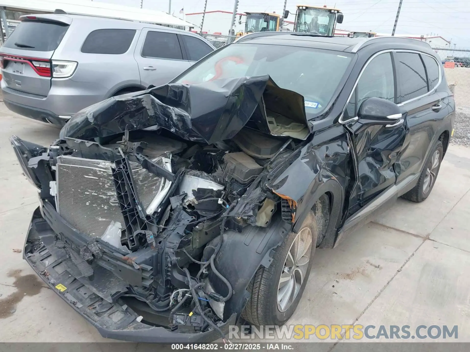 6 Photograph of a damaged car 5NMS53AD9LH180421 HYUNDAI SANTA FE 2020