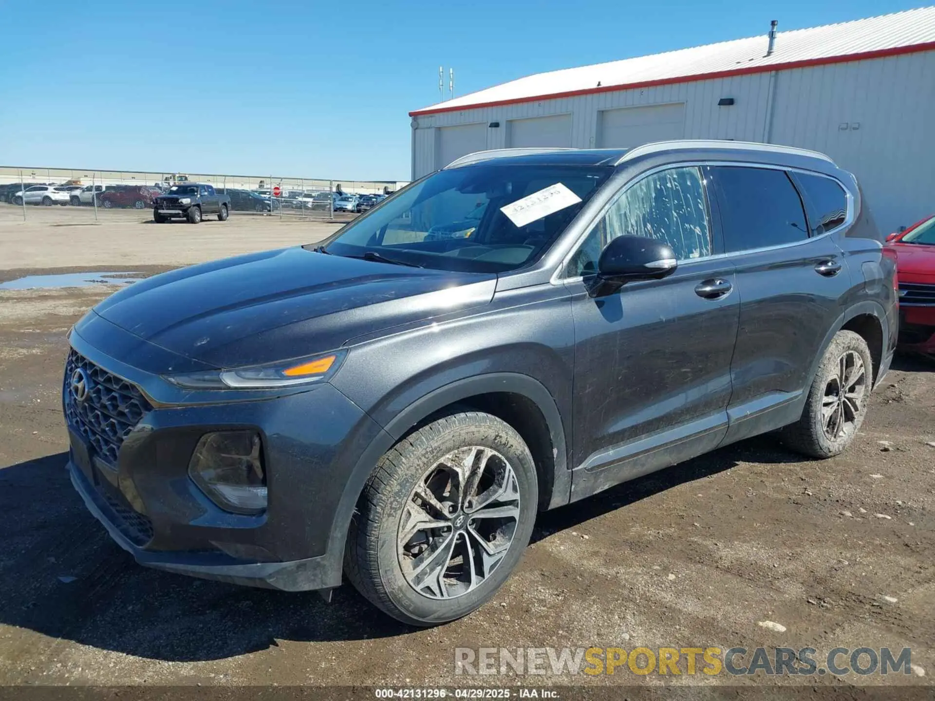2 Photograph of a damaged car 5NMS5CAA0LH208063 HYUNDAI SANTA FE 2020