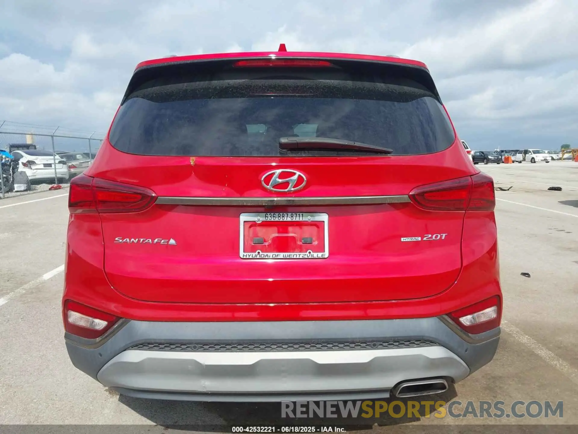 16 Photograph of a damaged car 5NMS5CAA1LH276131 HYUNDAI SANTA FE 2020