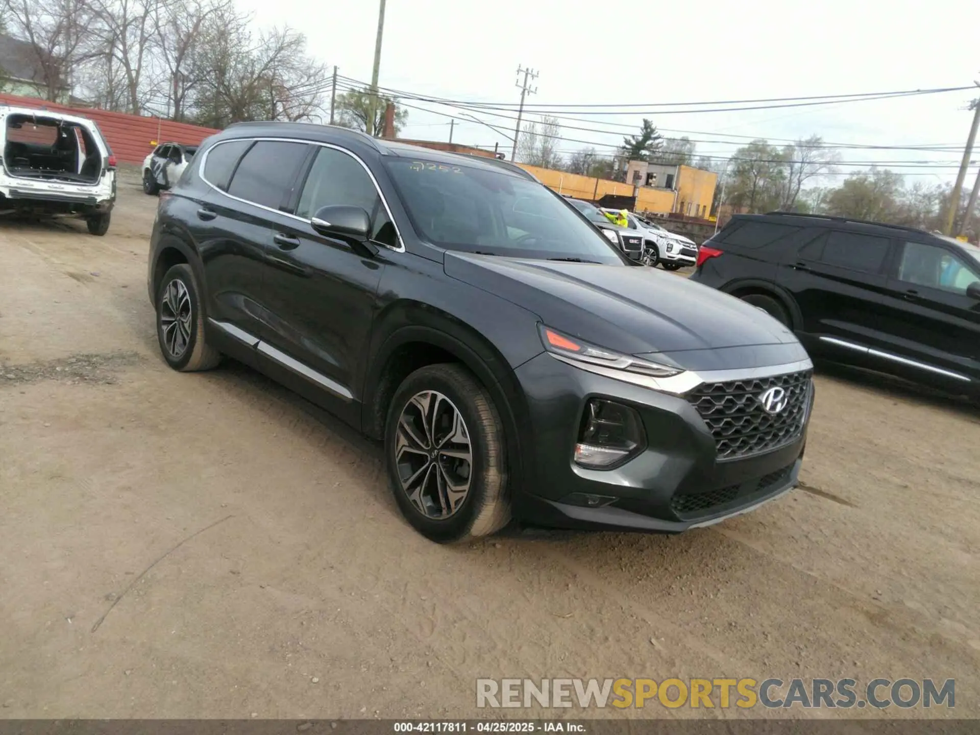 1 Photograph of a damaged car 5NMS5CAA4LH147252 HYUNDAI SANTA FE 2020