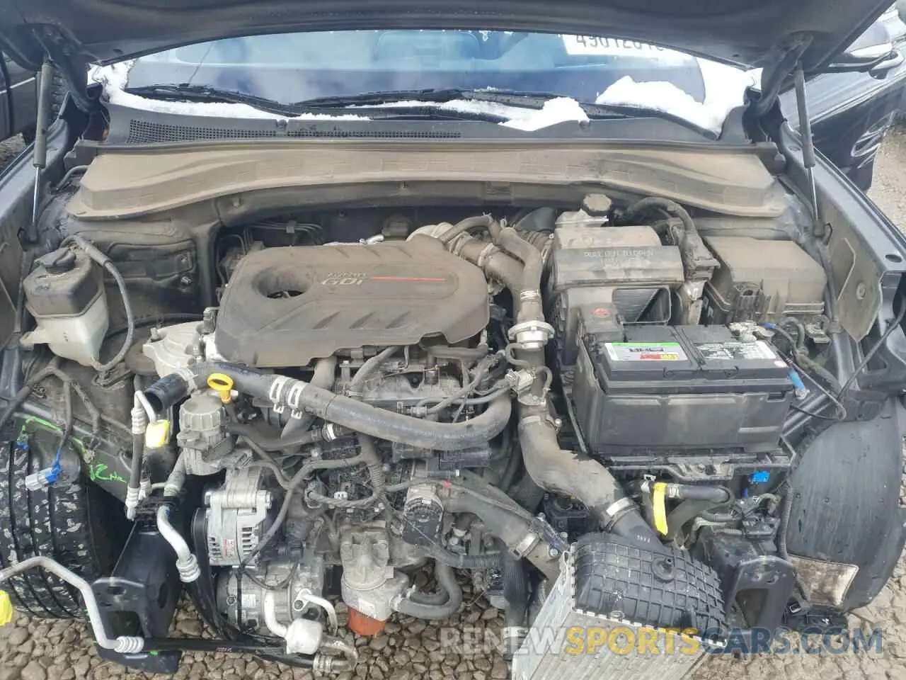 11 Photograph of a damaged car 5NMS5CAA7LH255140 HYUNDAI SANTA FE 2020