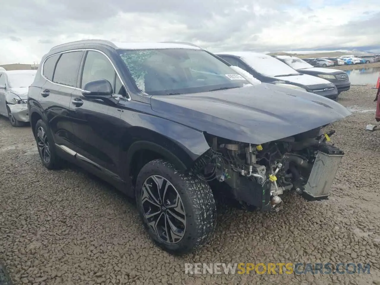 4 Photograph of a damaged car 5NMS5CAA7LH255140 HYUNDAI SANTA FE 2020