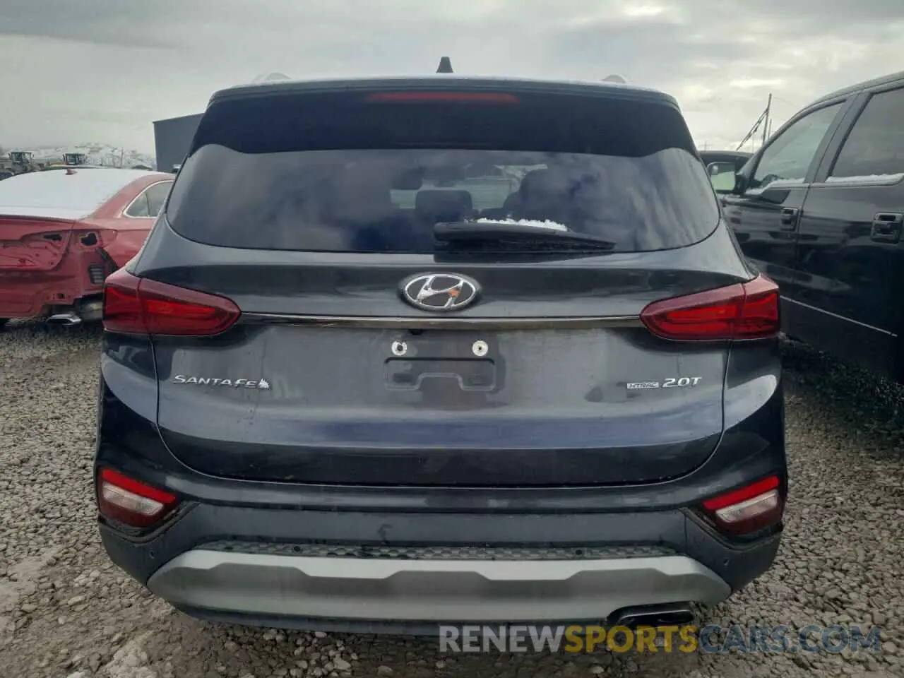 6 Photograph of a damaged car 5NMS5CAA7LH255140 HYUNDAI SANTA FE 2020