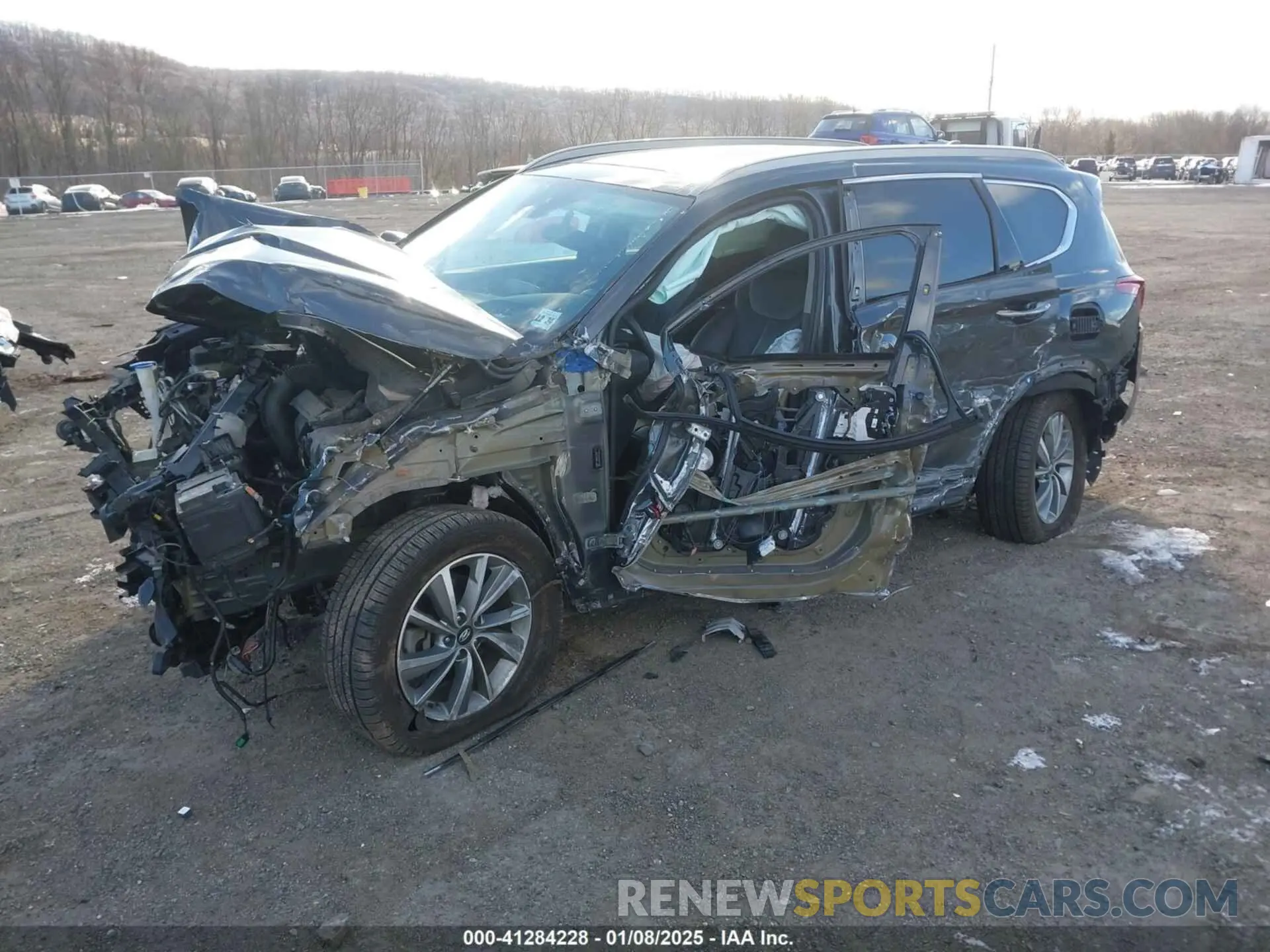 2 Фотография поврежденного автомобиля 5NMS5CAD2LH182768 HYUNDAI SANTA FE 2020