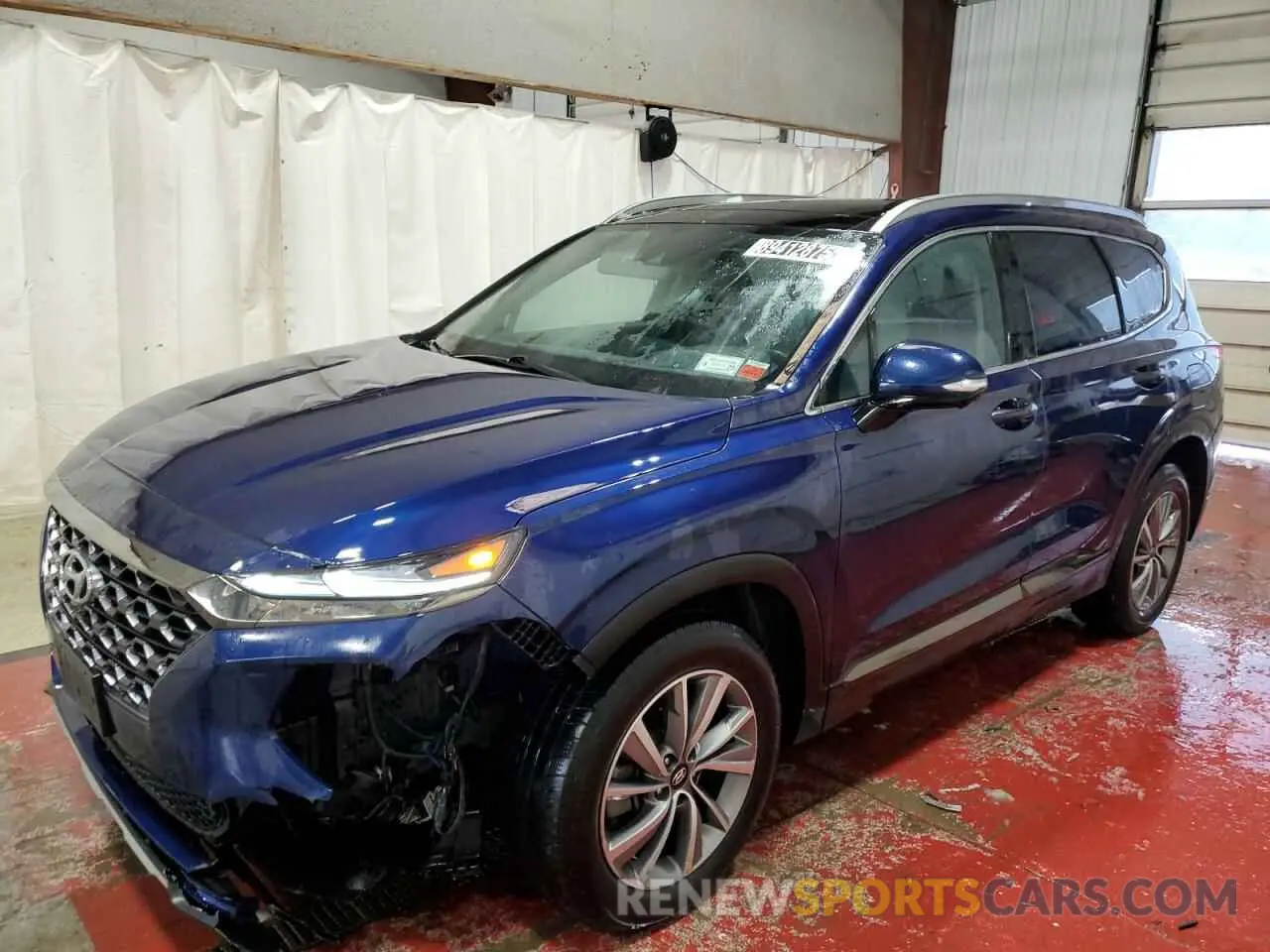 1 Photograph of a damaged car 5NMS5CAD3LH204017 HYUNDAI SANTA FE 2020