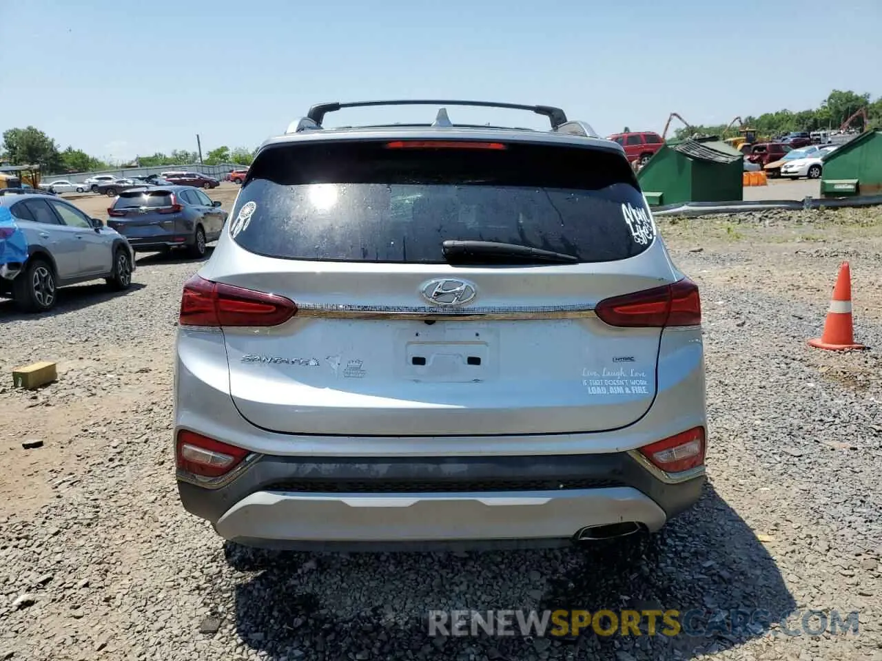 6 Photograph of a damaged car 5NMS5CAD4LH268972 HYUNDAI SANTA FE 2020