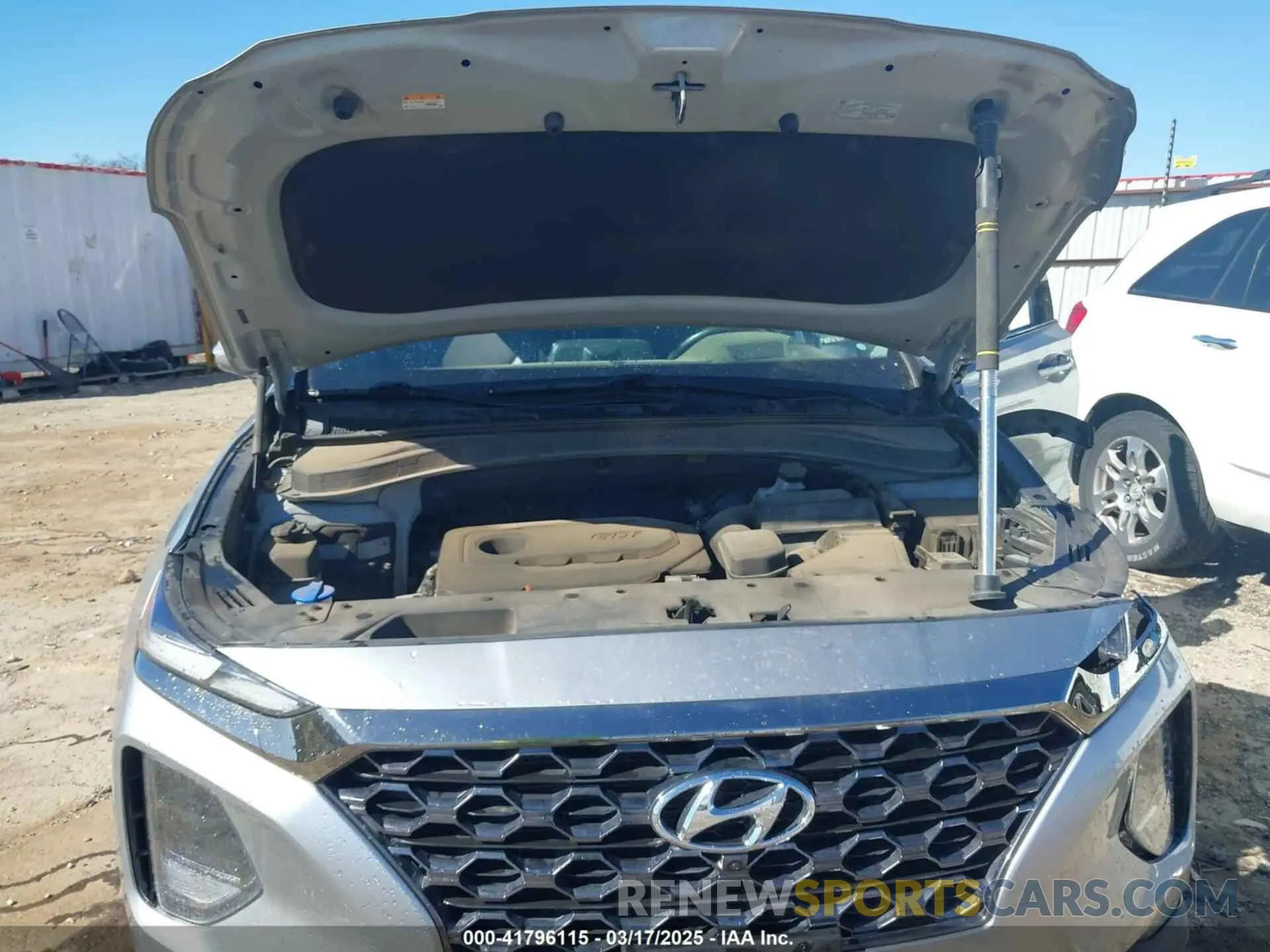 10 Фотография поврежденного автомобиля 5NMS5CAD6LH304340 HYUNDAI SANTA FE 2020