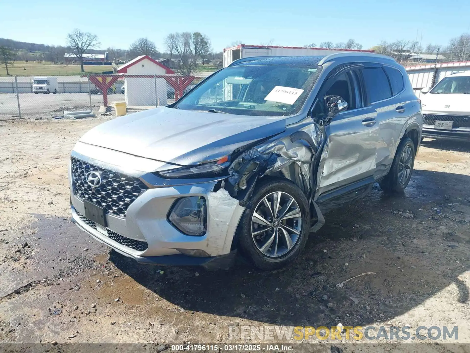 2 Фотография поврежденного автомобиля 5NMS5CAD6LH304340 HYUNDAI SANTA FE 2020
