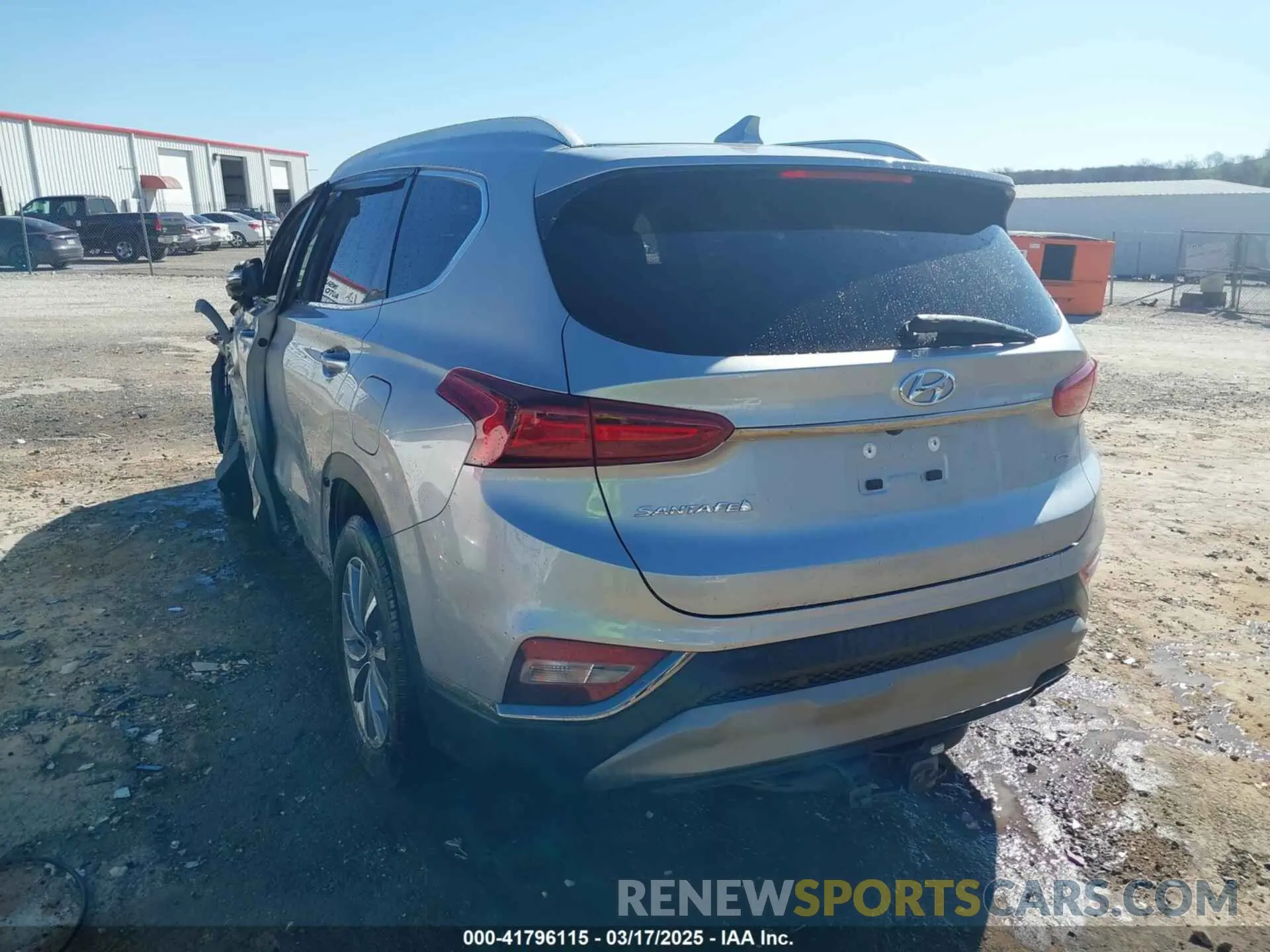 3 Фотография поврежденного автомобиля 5NMS5CAD6LH304340 HYUNDAI SANTA FE 2020