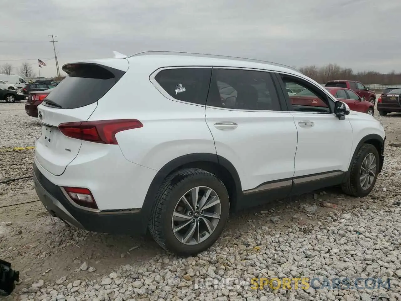 3 Фотография поврежденного автомобиля 5NMS5CAD7LH297771 HYUNDAI SANTA FE 2020