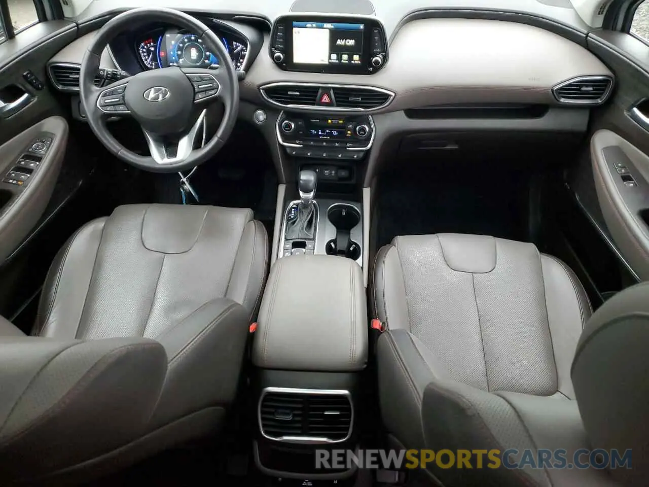 8 Фотография поврежденного автомобиля 5NMS5CADXLH187314 HYUNDAI SANTA FE 2020