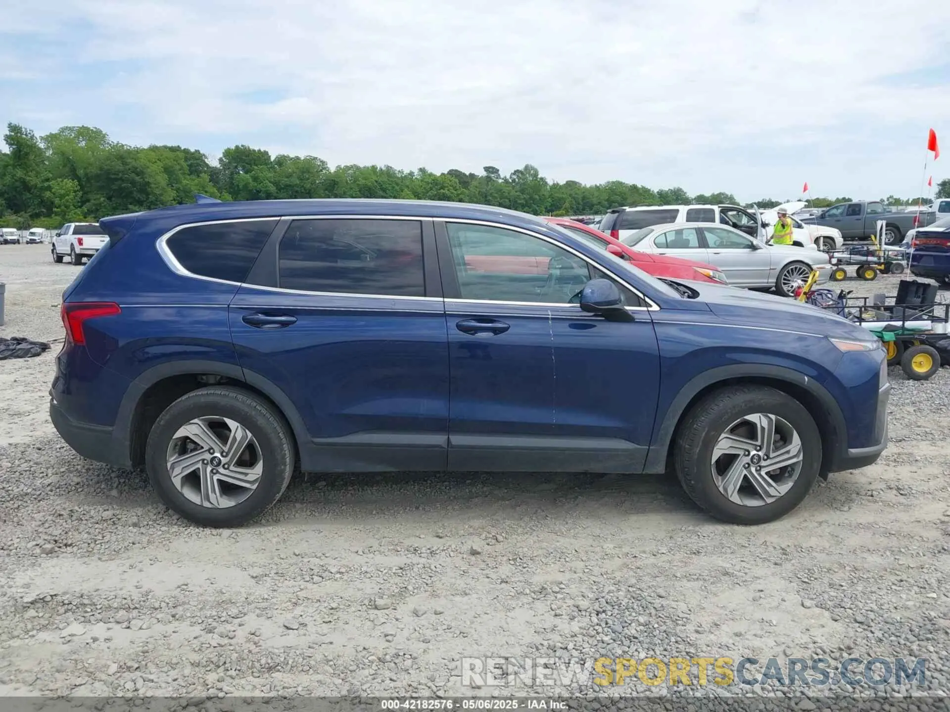 13 Photograph of a damaged car 5NMS14AJ2MH323542 HYUNDAI SANTA FE 2021