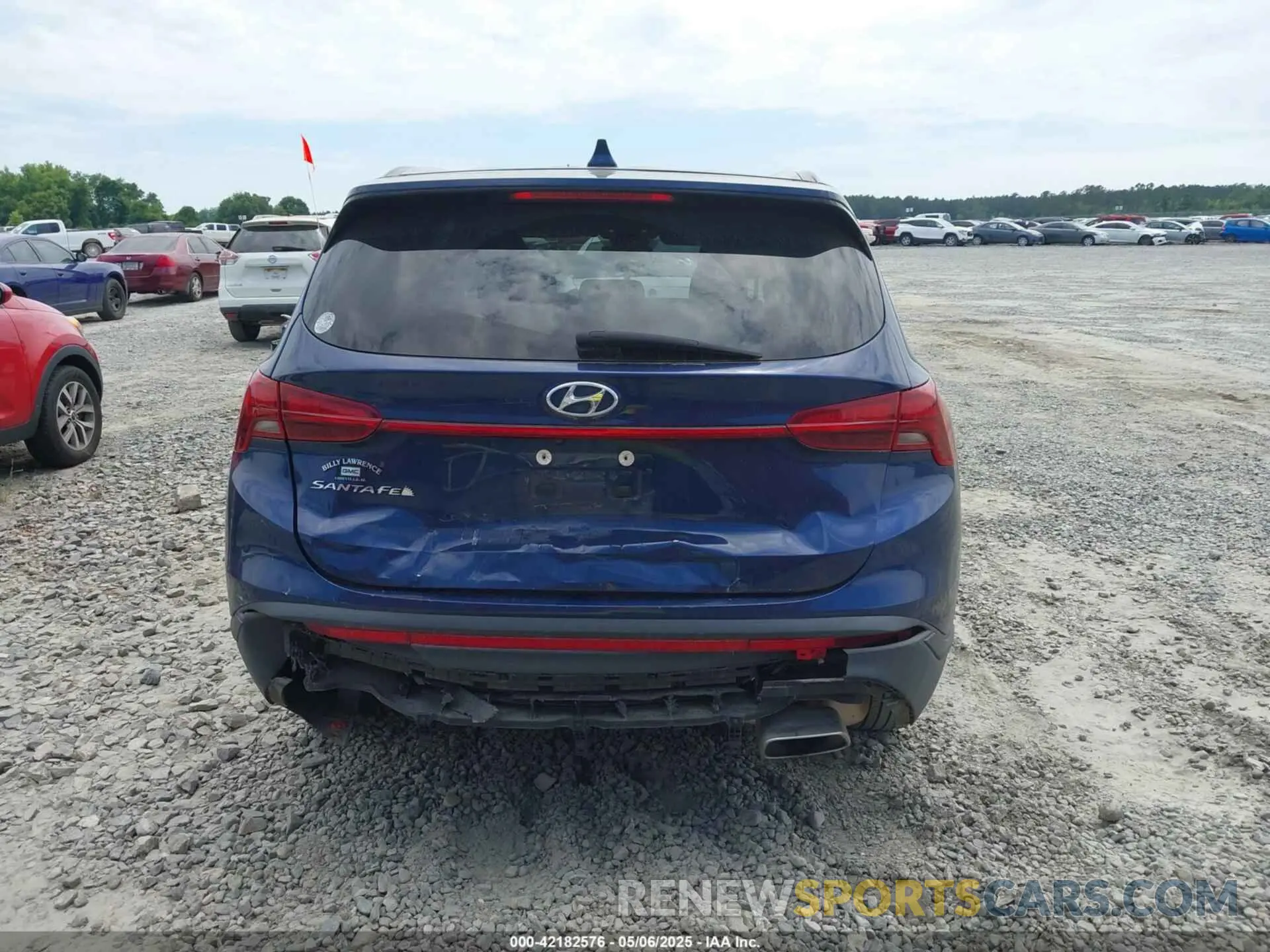 16 Photograph of a damaged car 5NMS14AJ2MH323542 HYUNDAI SANTA FE 2021