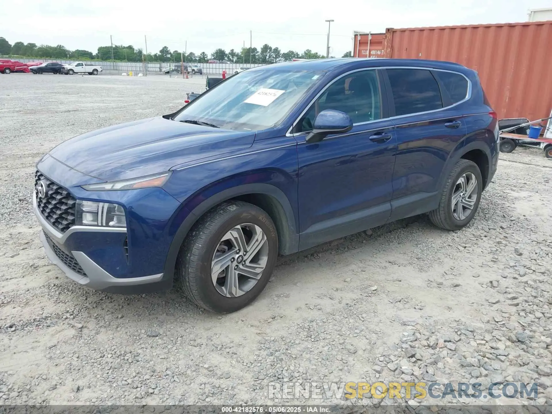 2 Photograph of a damaged car 5NMS14AJ2MH323542 HYUNDAI SANTA FE 2021